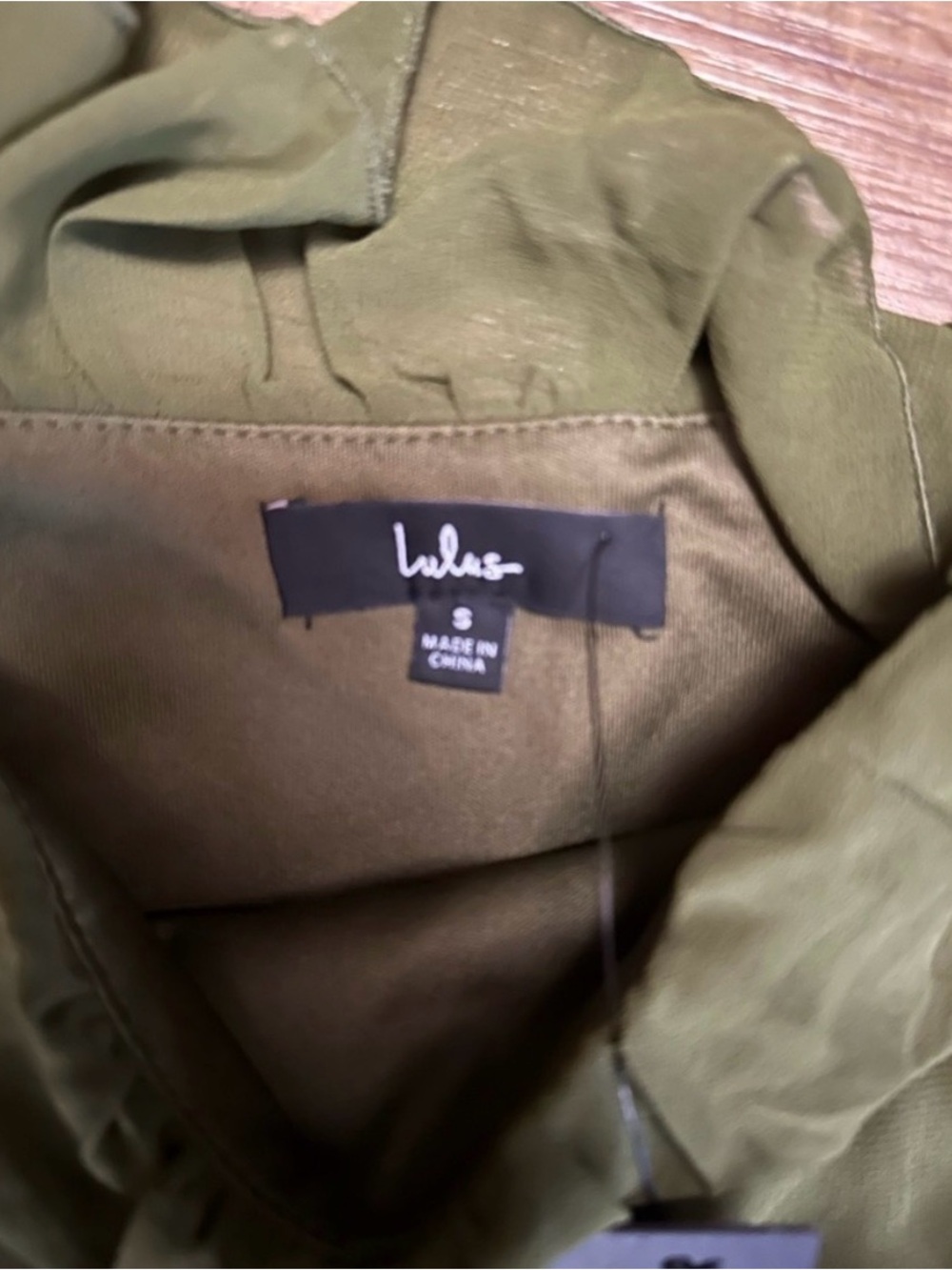 Lulus Compelling Romantic Olive Green Ruffled Tiered
Maxi Dress - Picture 5 of 5